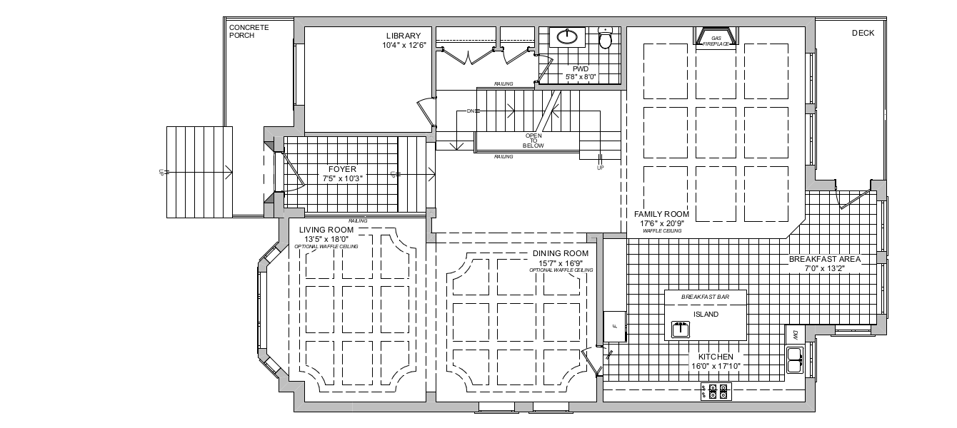 The Cedar Floorplans